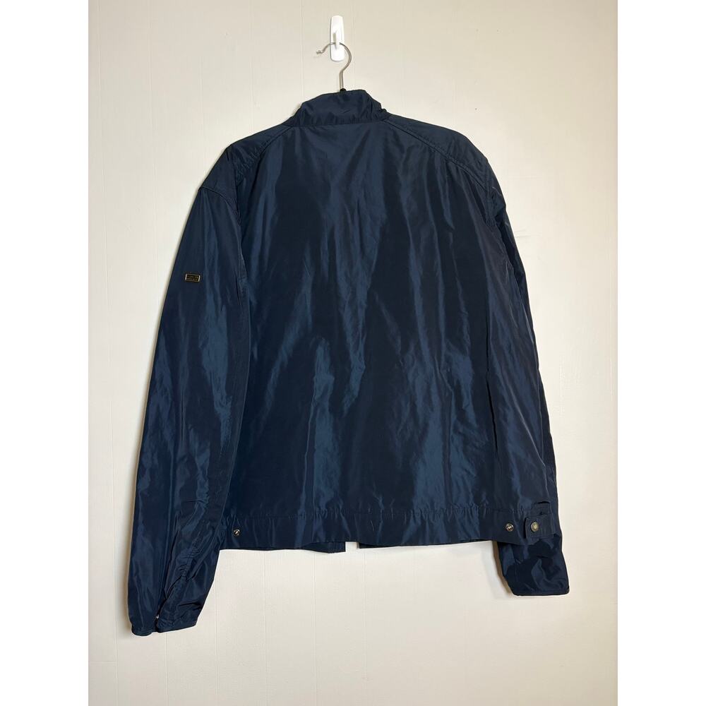 Barbour International XXL Navy Lightweight Full Zip Utility Jacket - Picture 5 of 7